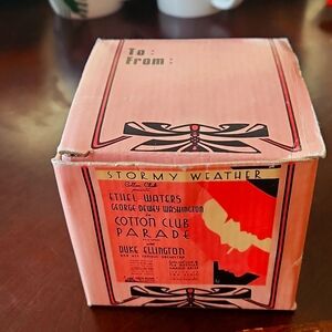 Stormy Weather coffee cup with box